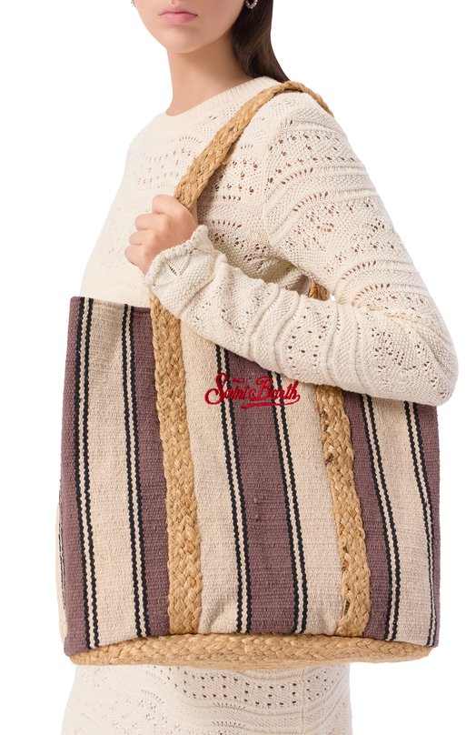 Сумка-шопер Braid MC2 Saint Barth BRAID/STBA Разноцветный  BRAID/STBA Фото 2