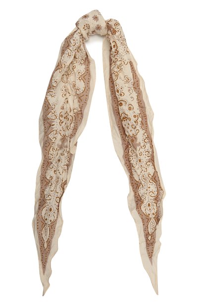 Платок из хлопка и шелка ACNE STUDIOS, арт. CA0126/W, фото 1