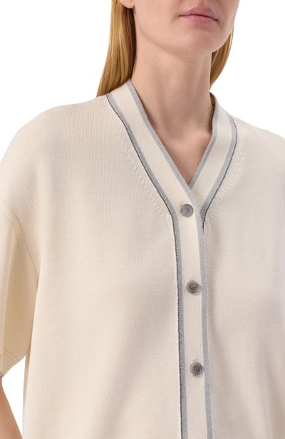 Кардиган из шелка и кашемира FREEAGE, арт. S25.CR076.6030.101, фото 5