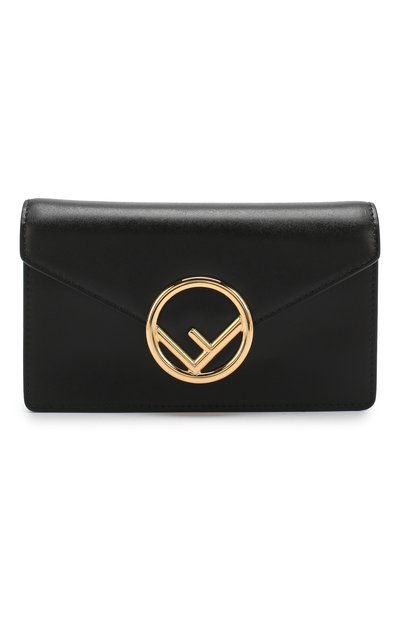 Кожаная поясная сумка с логотипом бренда FENDI, арт. 8BM005 A0KK, фото 1