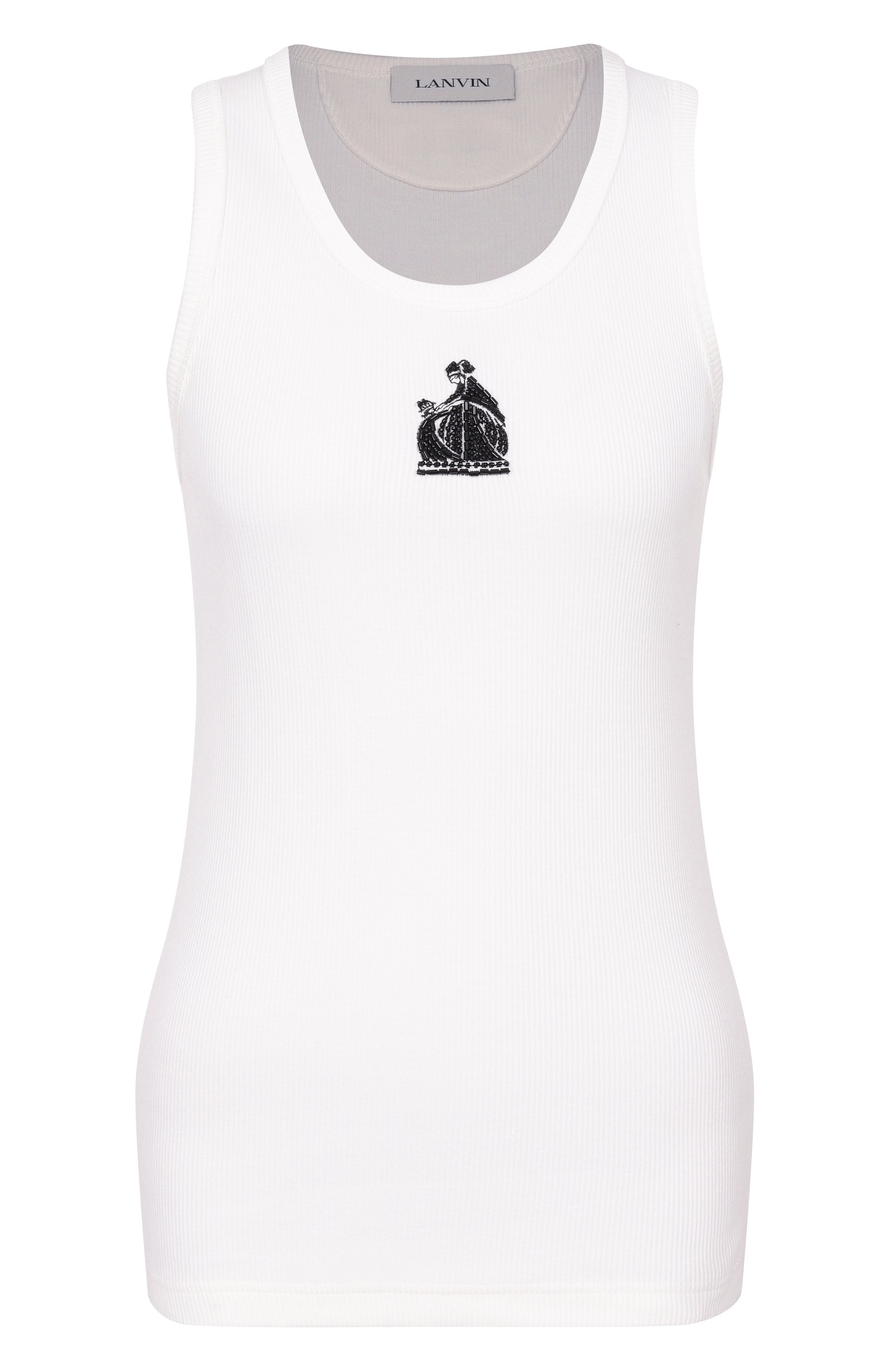 Хлопковая майка LANVIN, арт. RW-T00012-J047-P26, фото 1