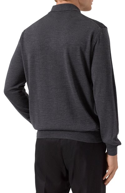 Шерстяное поло CORNELIANI, арт. 26M50L-2625194, фото 4