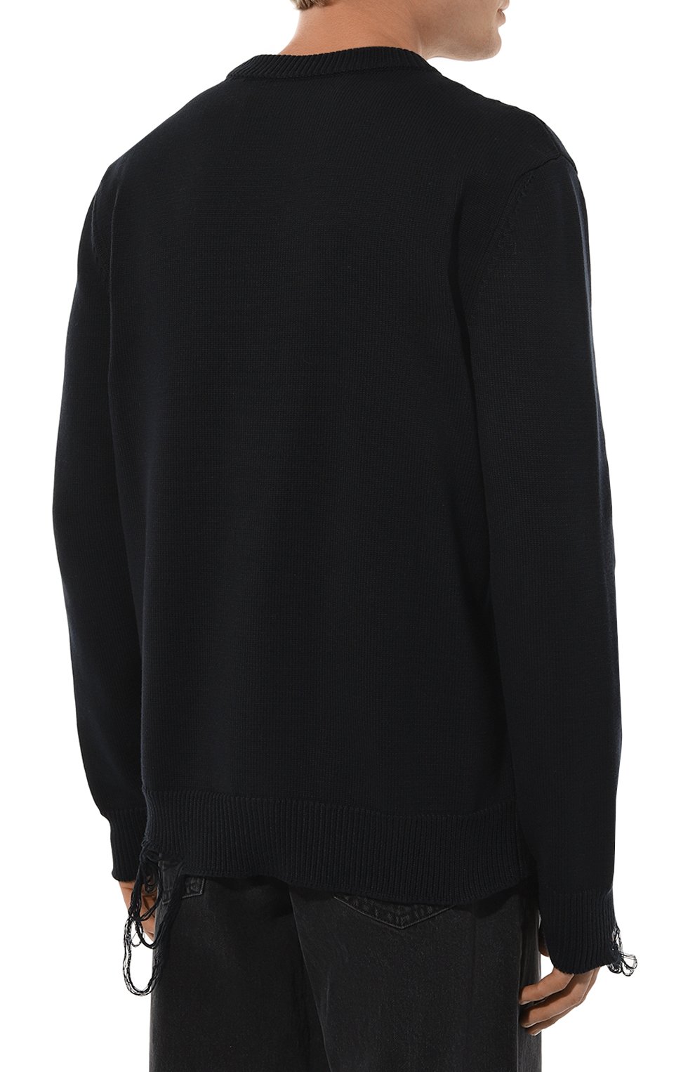 Хлопковый свитер GIVENCHY, арт. BM90NT4ZH6, фото 4