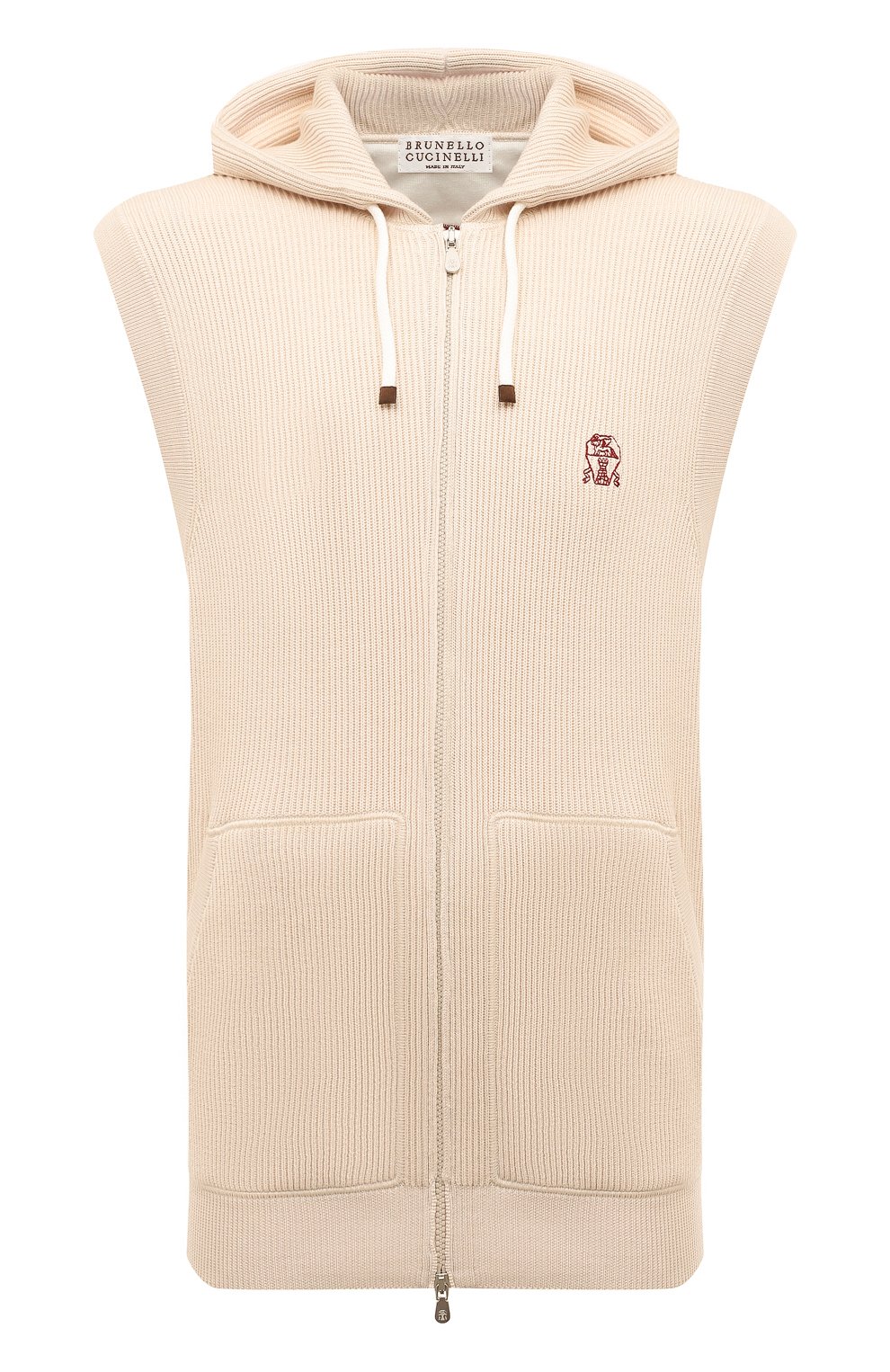 Хлопковый жилет BRUNELLO CUCINELLI, арт. M2920B2308, фото 1