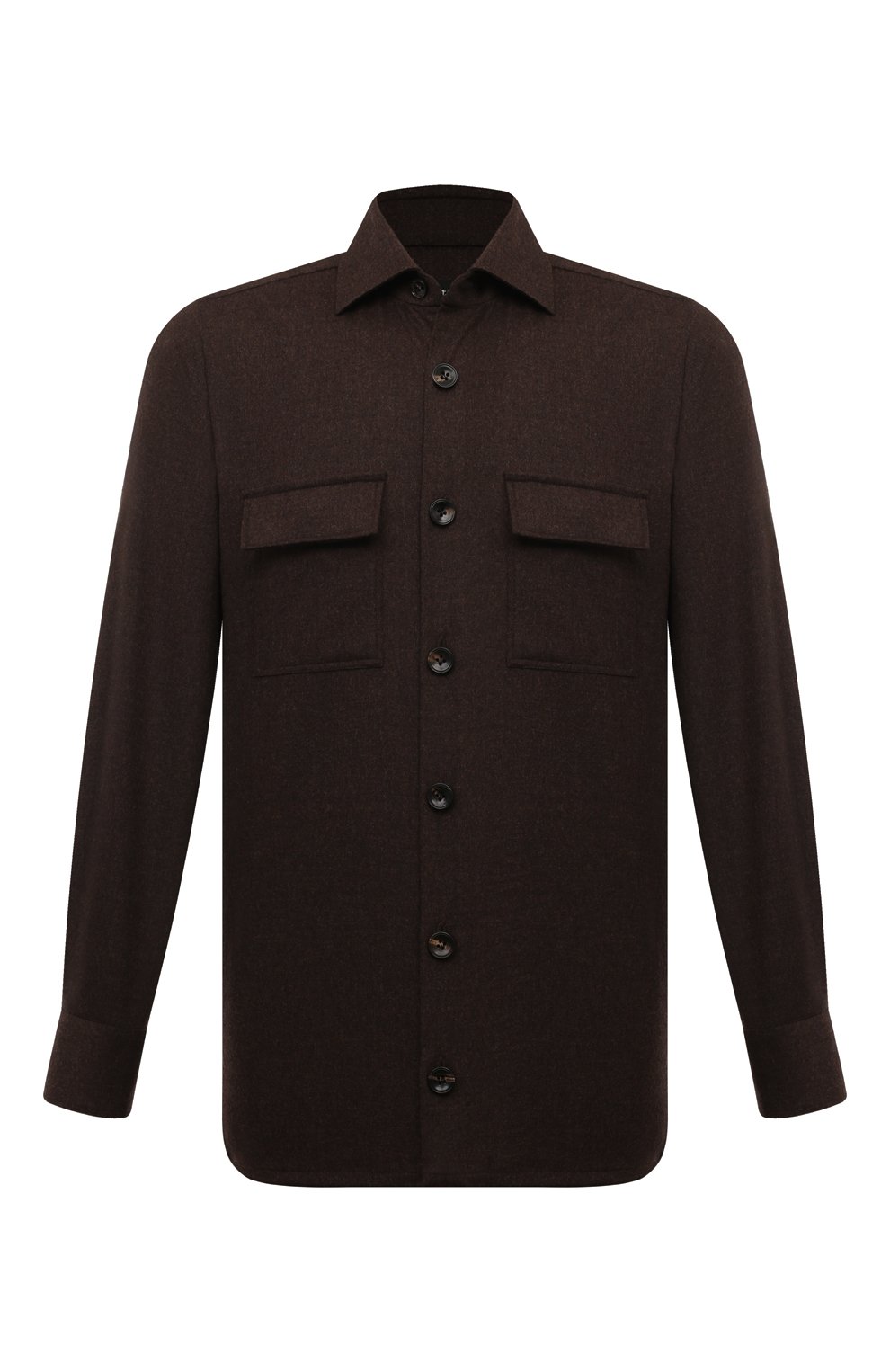 Шерстяная рубашка KITON, арт. UMC016K0123E07, фото 1