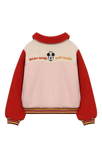 Утепленный бомбер MARC JACOBS (THE) розового цвета по цене 34500 руб., арт. W60576, фото 2 Утепленный бомбер MARC JACOBS (THE), арт. W60576, фото 2