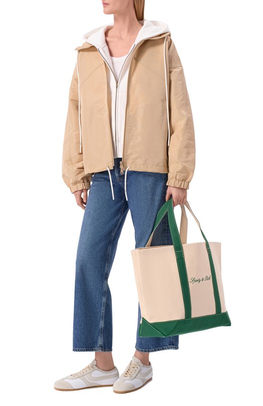 Сумка-тоут Sporty and Rich BA006715300BE121 Бежевый  BA006715300BE121 Фото 3