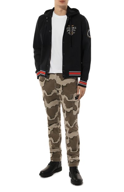 Хлопковые бр�юки-карго AERONAUTICA MILITARE, арт. 242PA1613CT3372, фото 2