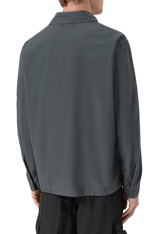 Хлопковая куртка-рубашка C.P. Company 20CM0S156A/110143G Серый  20CM0S156A/110143G Фото 4