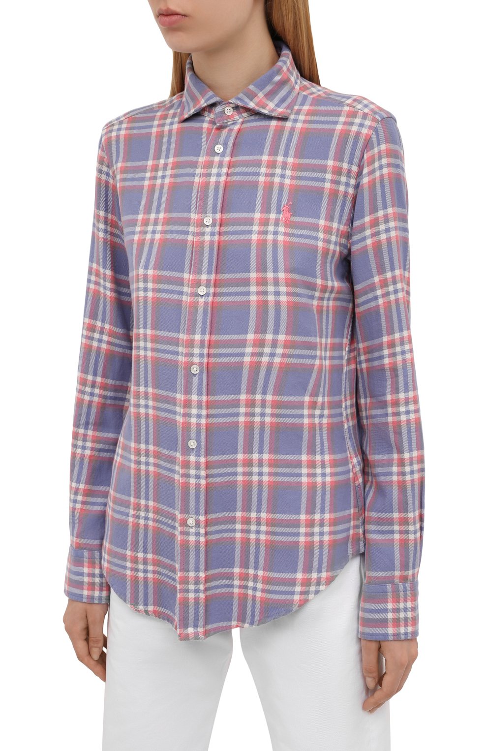 Хлопковая рубашка POLO RALPH LAUREN, арт. 211843389, фото 3