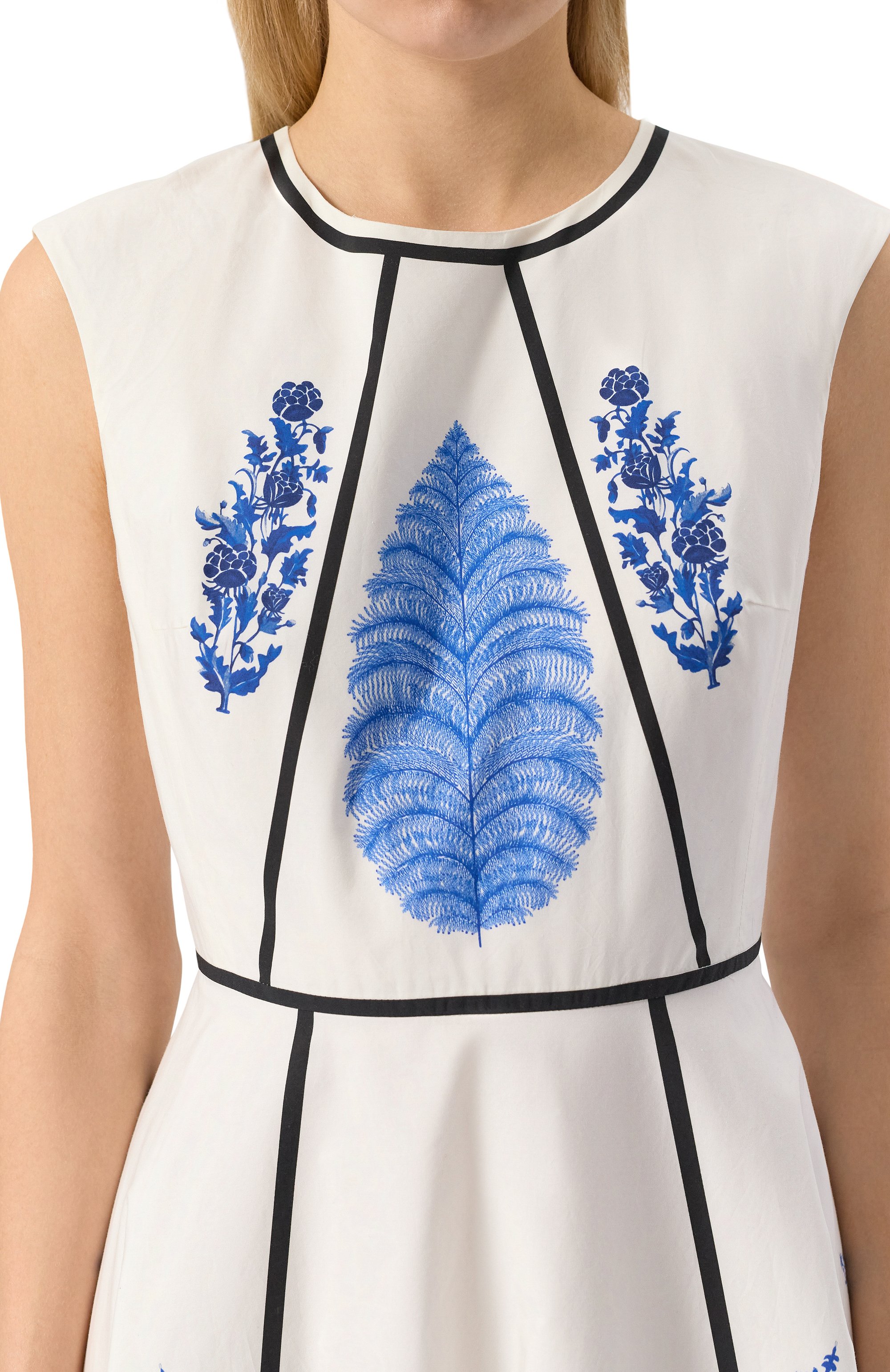 Хлопковое платье GIAMBATTISTA VALLI, арт. 25SSPVCA5086-59PRI, фото 5