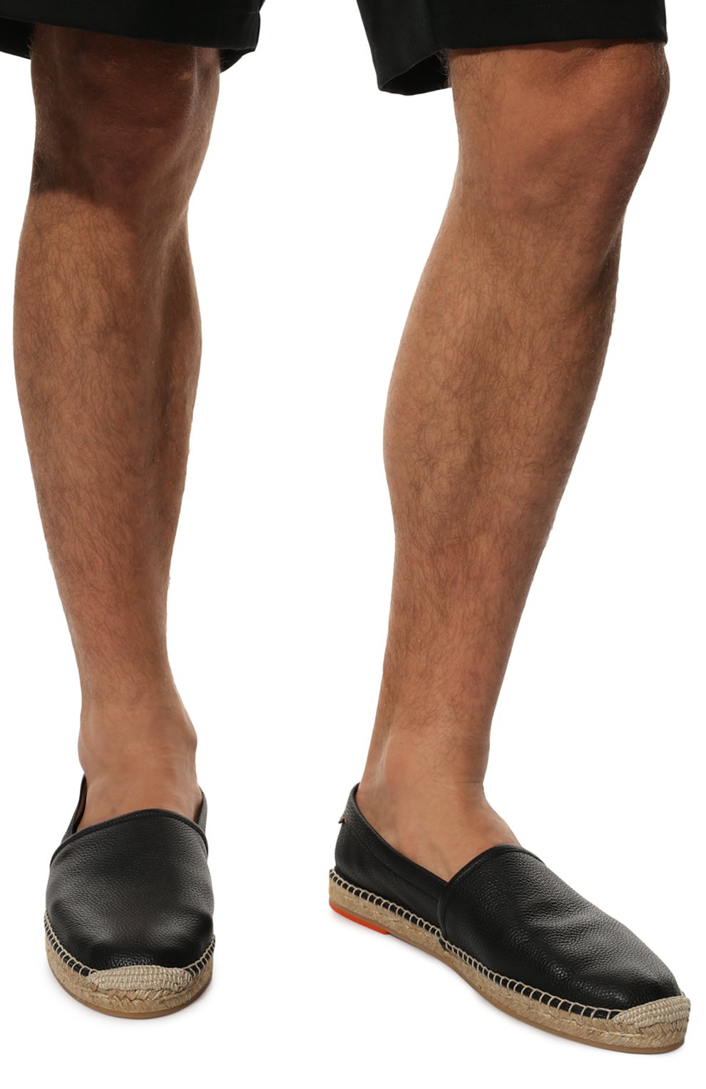 Кожаные эспадрильи SANTONI, арт. MGPG18051JU1MSDSN01, фото 3