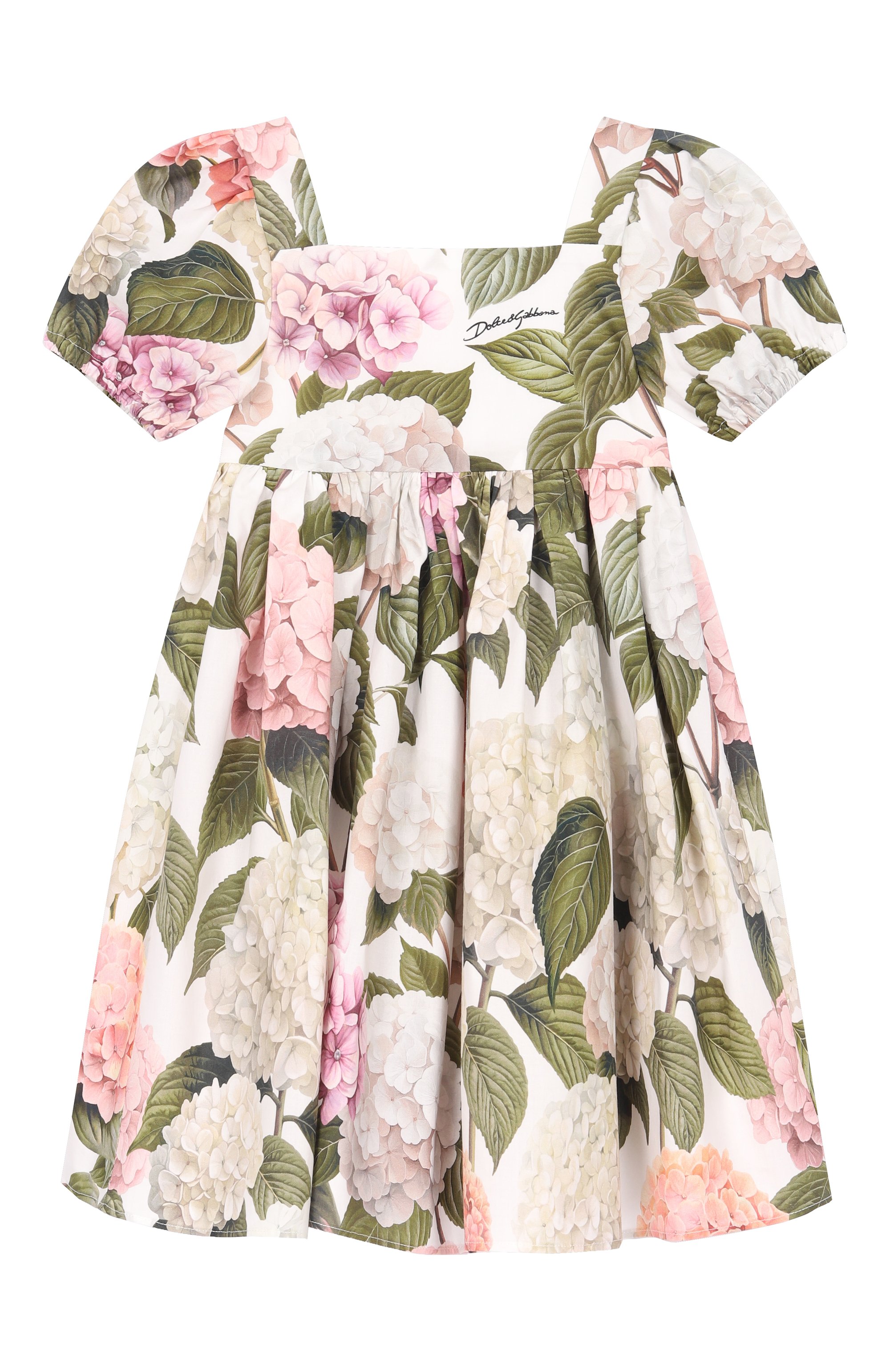 Комплект из платья и шорт DOLCE & GABBANA разноцветного цвета по цене 59900 руб., арт. L24DF4/HS5UG, фото 2 Комплект из платья и шорт DOLCE & GABBANA, арт. L24DF4/HS5UG, фото 2