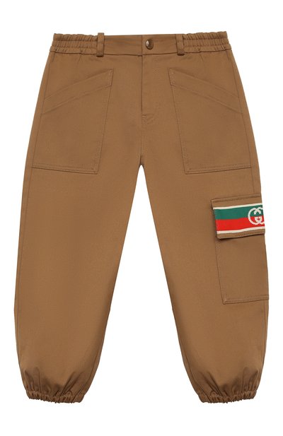 Хлопковые джоггеры GUCCI, арт. 638065/XWAML, фото 1