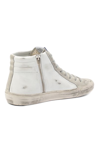 Комбинированные кеды slide GOLDEN GOOSE DELUXE BRAND, арт. GMF00115.F000324, фото 4