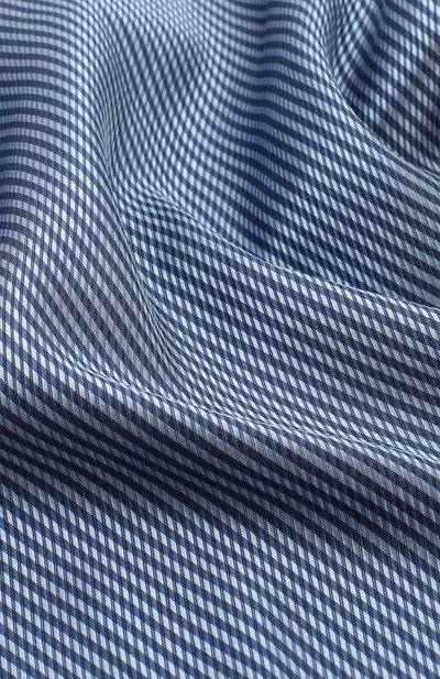Шелковый платок GIORGIO ARMANI синего цвета по цене 10850 руб., арт. 360023/9P912, фото 2 Шелковый платок GIORGIO ARMANI, арт. 360023/9P912, фото 2