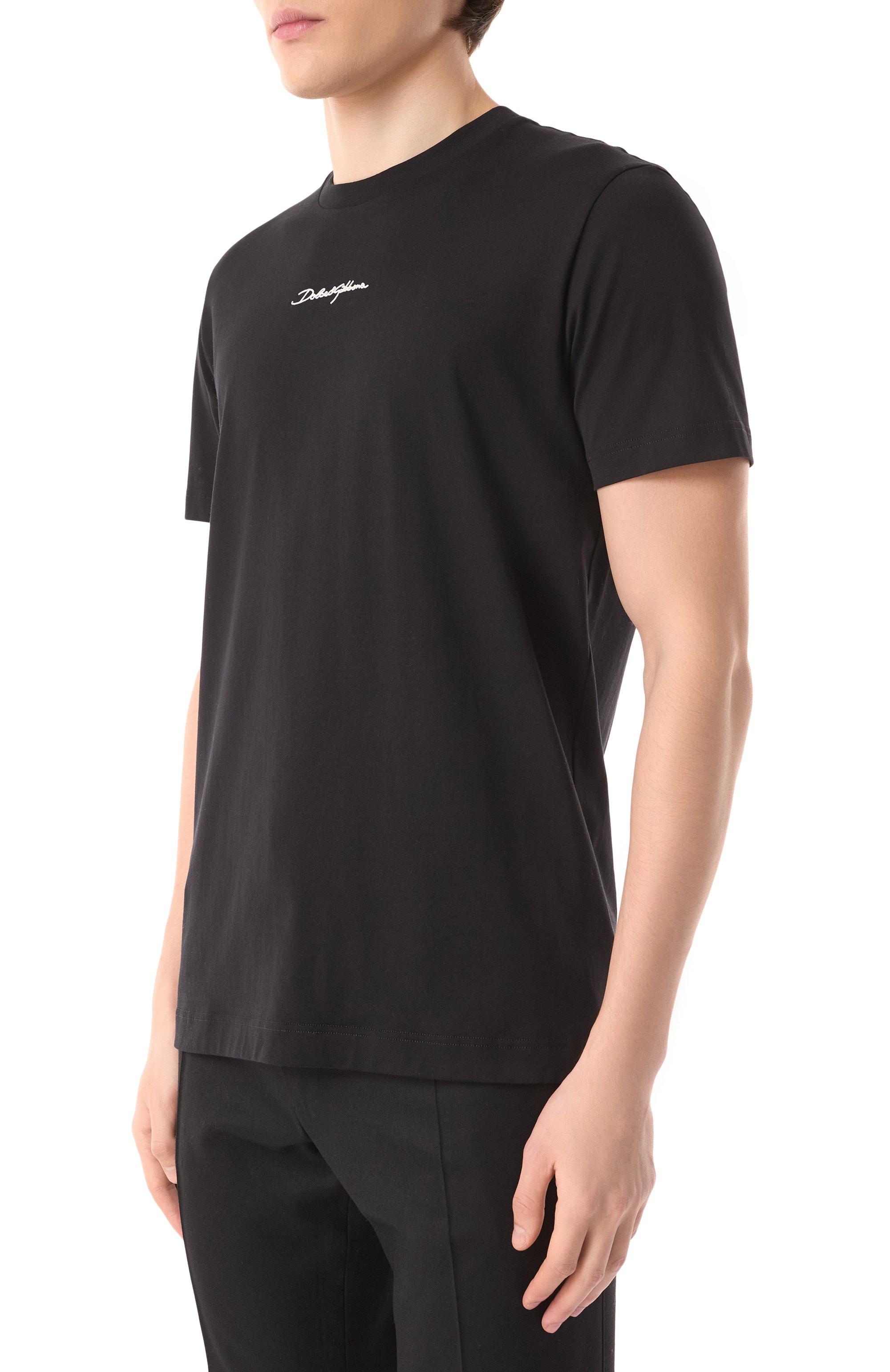 Хлопковая футболка DOLCE & GABBANA, арт. G8RN8Z/G7NUB, фото 3