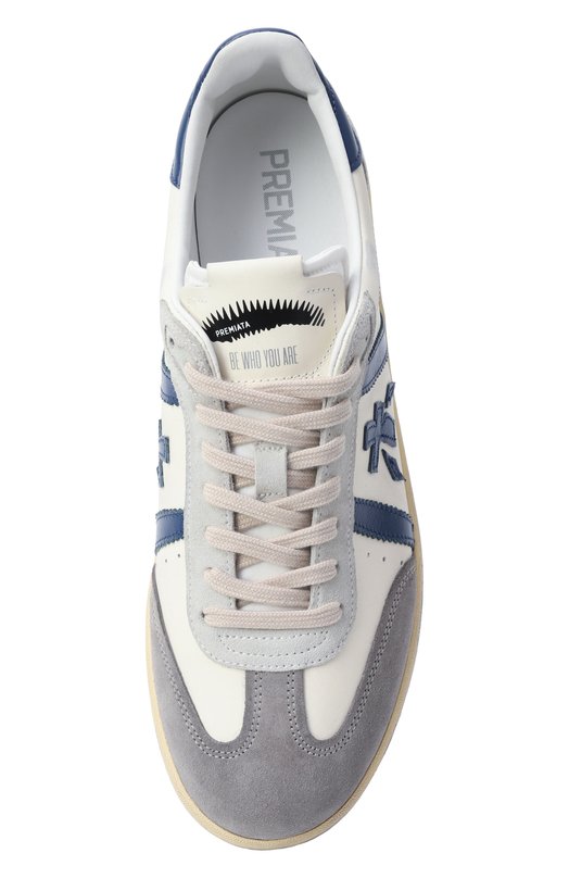 Кожаные кеды Bonnie Premiata B0NNIE/VAR 7669 Белый  B0NNIE/VAR 7669 Фото 6