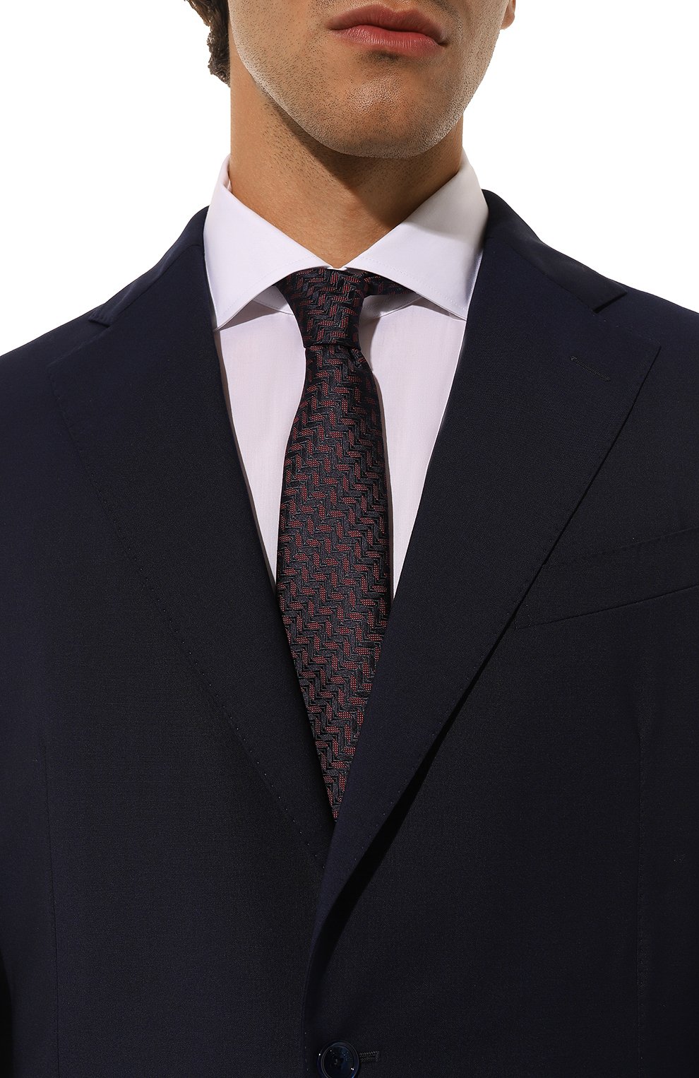 Шелковый галстук GIORGIO ARMANI, арт. 360054/4F922, фото 2