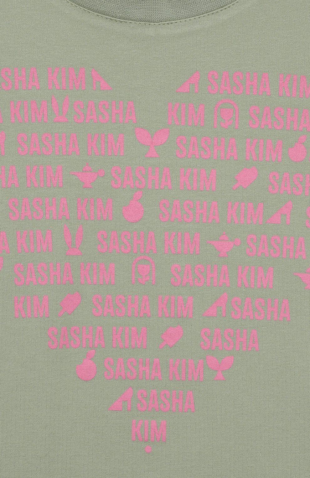 Хлопковая футболка SASHA KIM, арт. УТ-00000620, фото 3