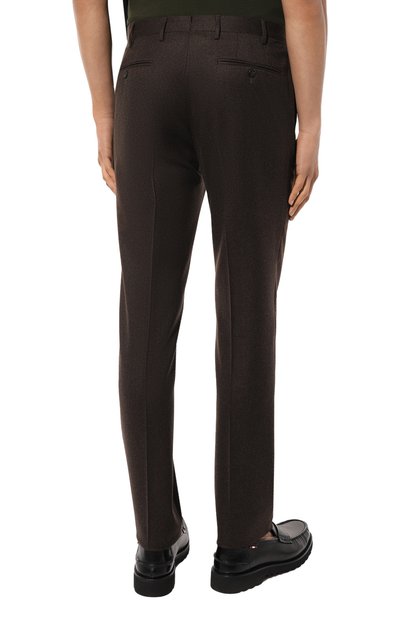 Шерстяные брюки CORNELIANI, арт. 925B01-3818111, фото 4