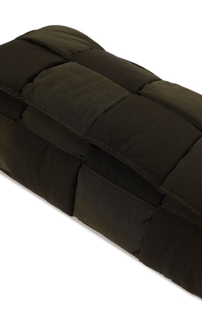 Сумка tech cassette BOTTEGA VENETA темно-коричневого цвета по цене 216000 руб., арт. 628951/VB081, фото 3 Сумка tech cassette BOTTEGA VENETA, арт. 628951/VB081, фото 3