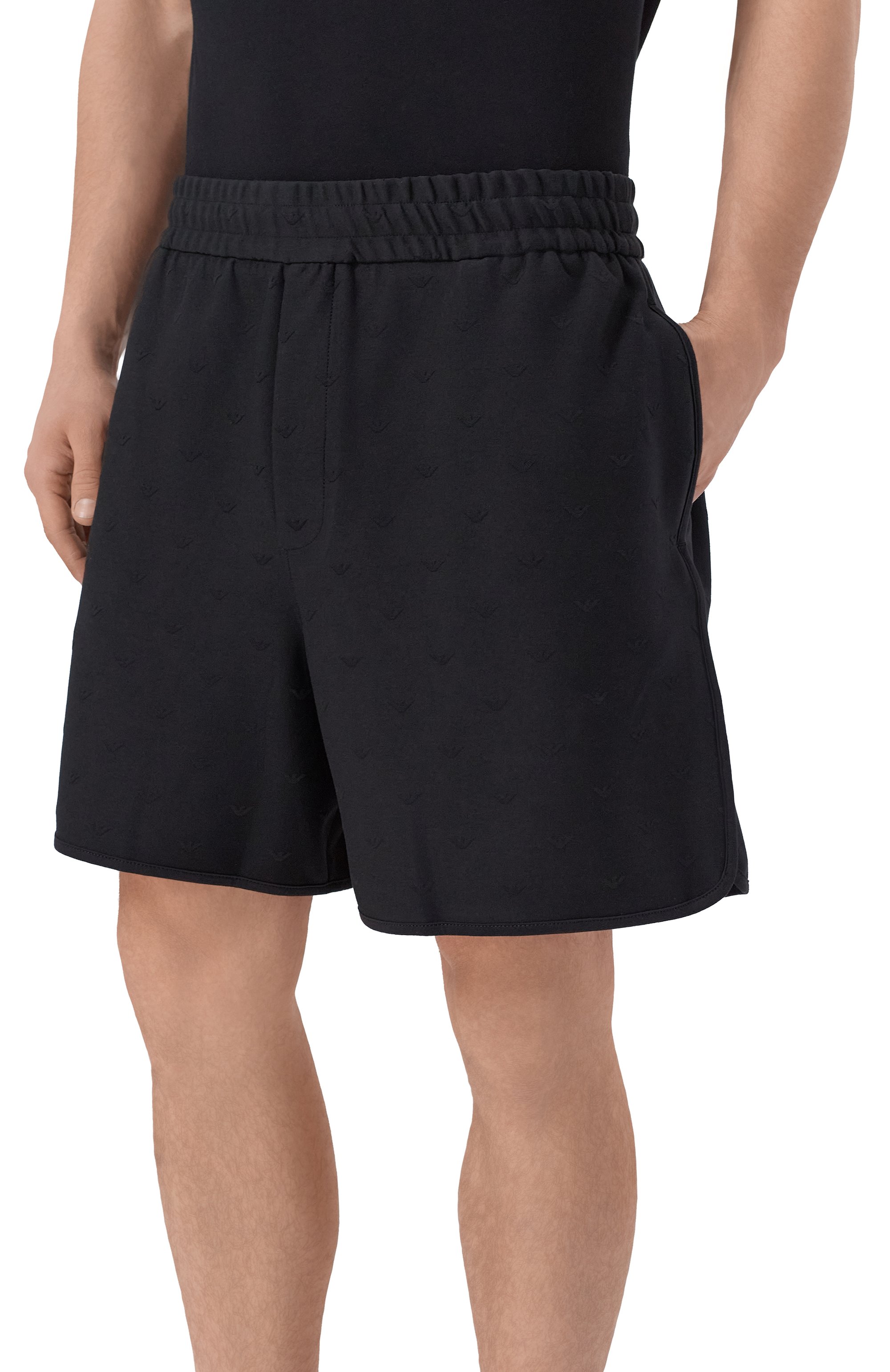 Шорты из хлопка и лиоцелла EMPORIO ARMANI, арт. EM004865/AF13700, фото 3