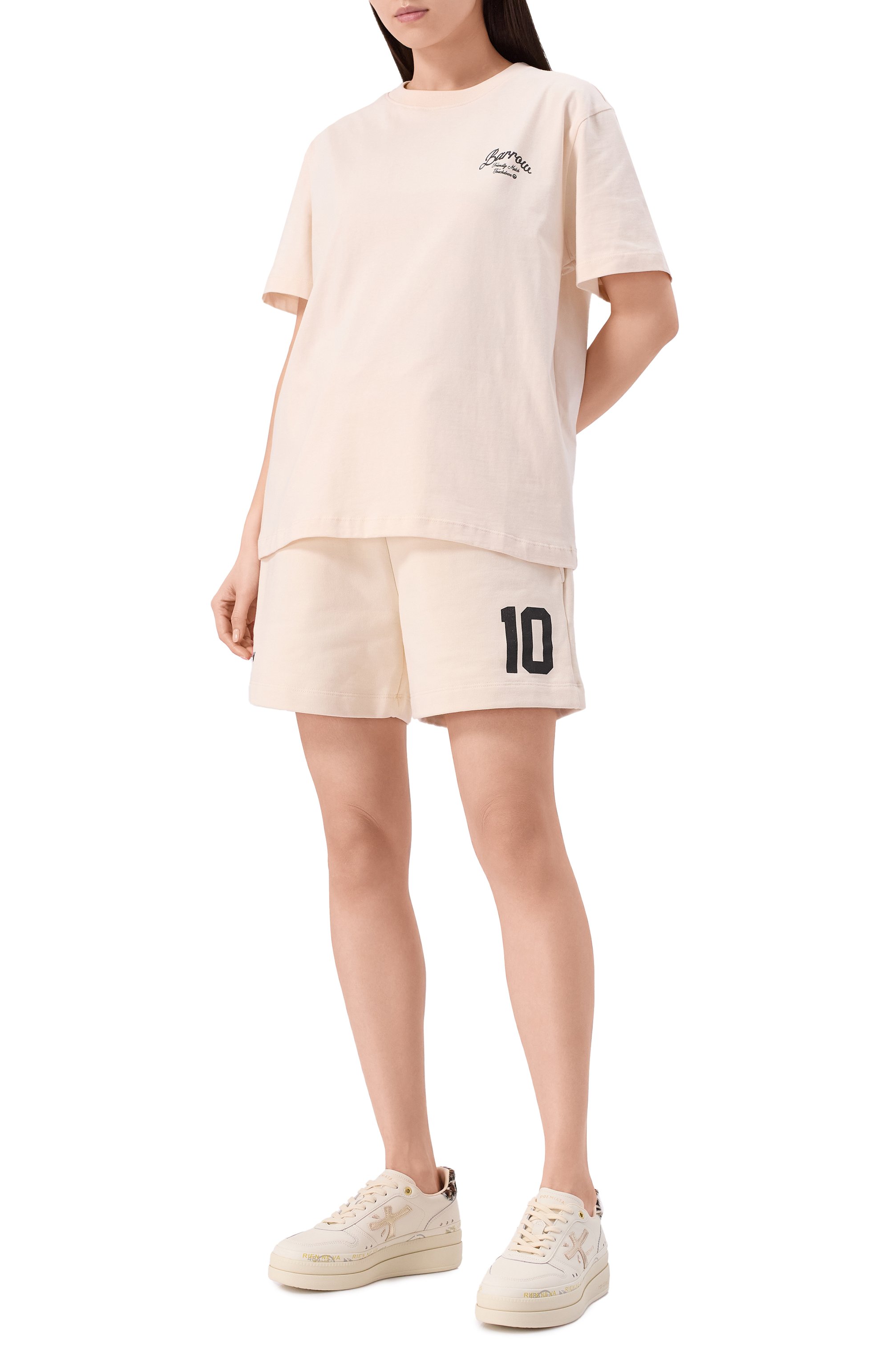 Хлопковые шорты BARROW, арт. S5BWW0BE023, фото 2