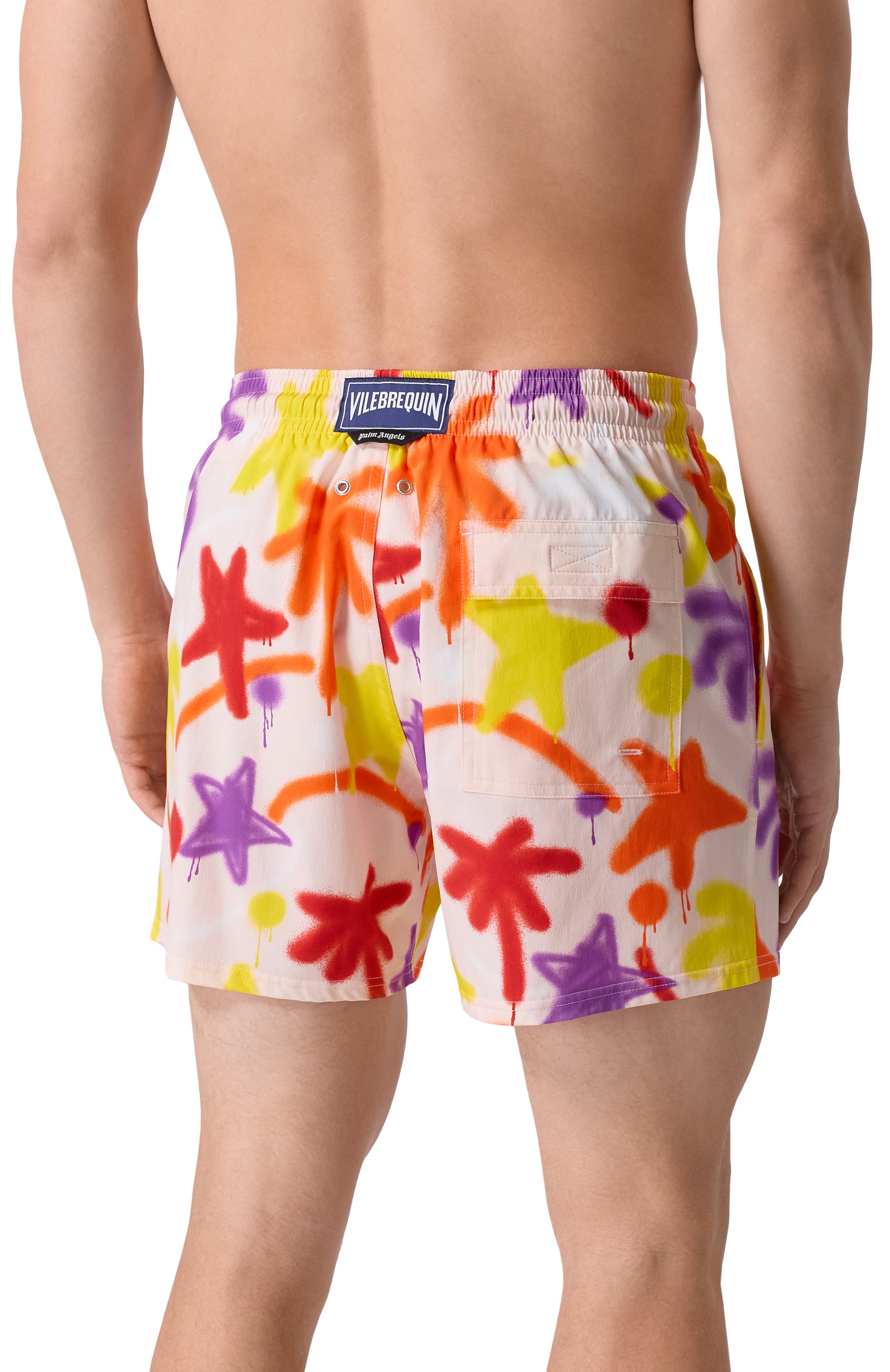 Плавки-шорты PALM ANGELS, арт. PMFD01AF25FAB001, фото 3