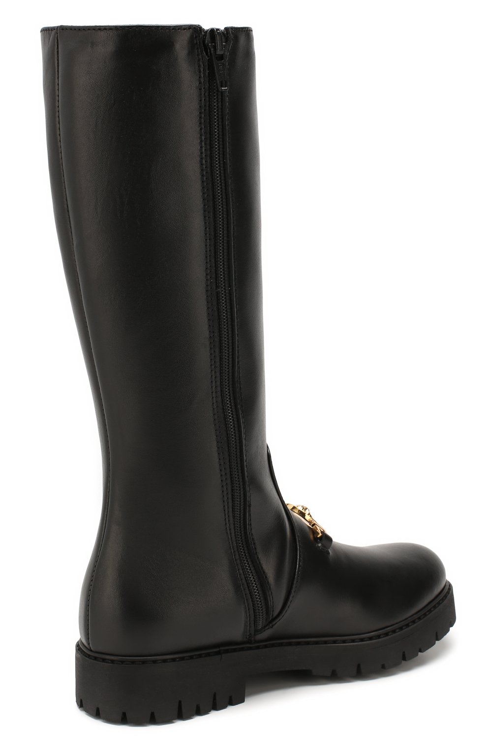 Кожаные сапоги VERSACE, арт. YHF00011/YB00060/30-33, фото 3