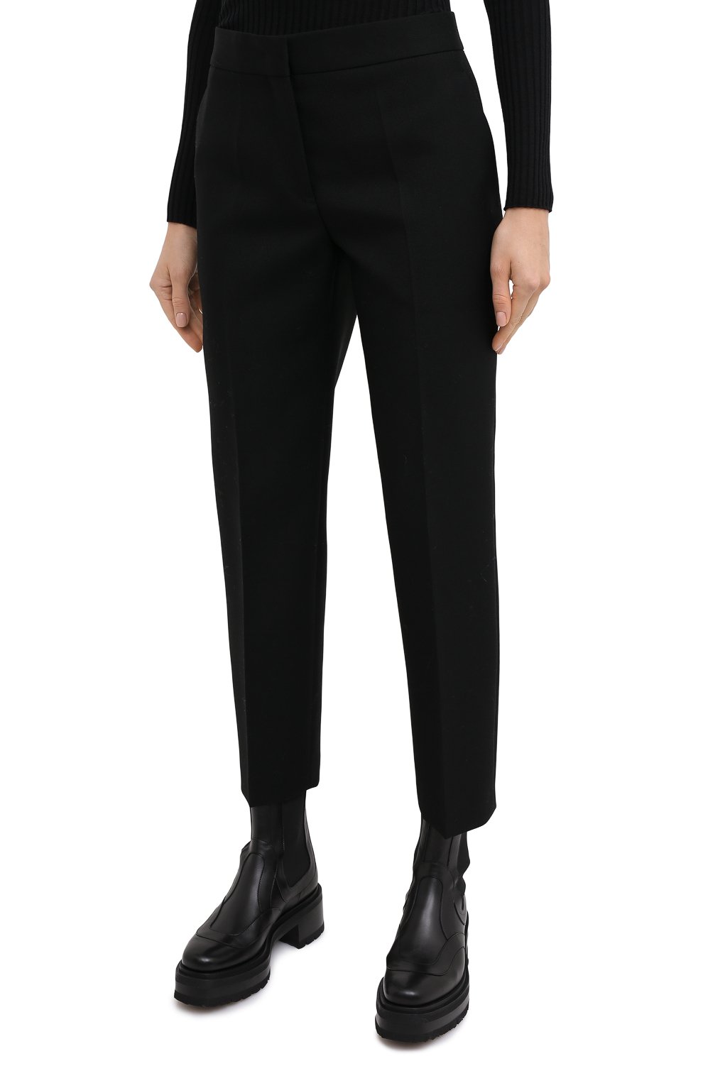 Шерстяные брюки JIL SANDER, арт. JSPR300720-WR201000, фото 3