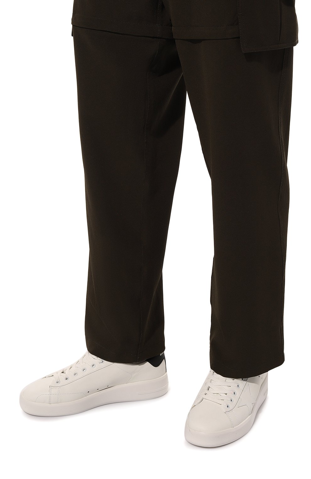 Кожаные кеды purestar GOLDEN GOOSE DELUXE BRAND, арт. GMF00197/F0005371028, фото 3