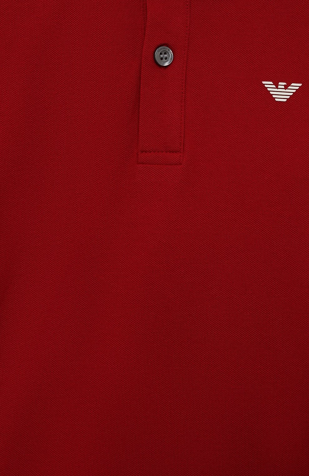 Хлопковое поло EMPORIO ARMANI, арт. 8N4FB3/1JPTZ, фото 3