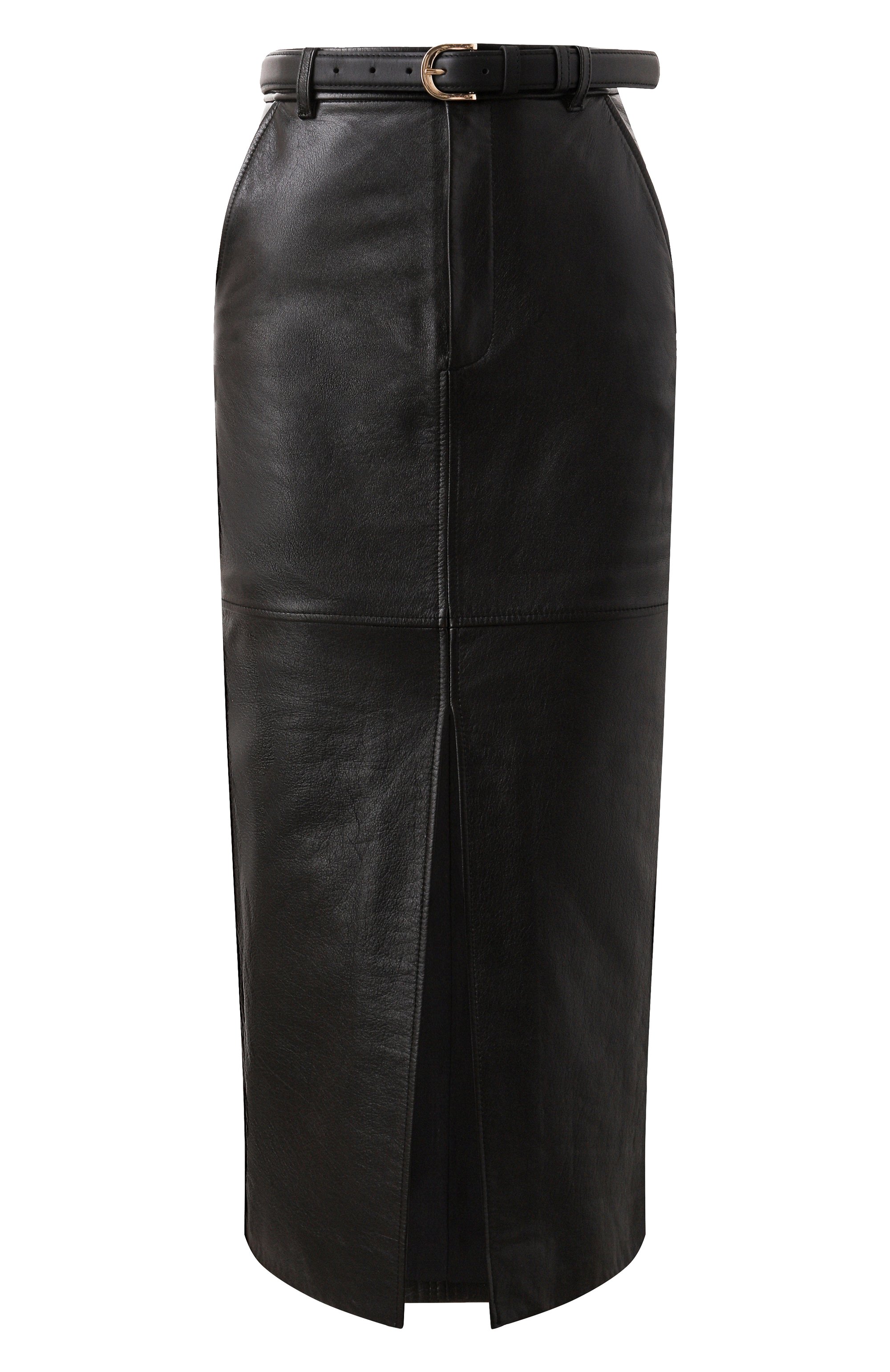 Кожаная юбка SELF-PORTRAIT, арт. RS25092MSK, фото 1