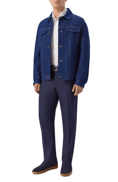 Льняная рубашка COLOMBO, арт. CM00375/T0655-U, фото 2