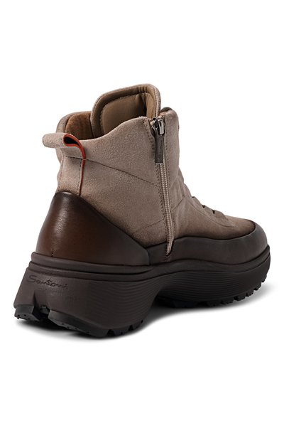 Замшевые ботинки SANTONI бежевого цвета по цене 106500 руб., арт. MBBG22268SNEKUII, фото 4 Замшевые ботинки SANTONI, арт. MBBG22268SNEKUII, фото 4