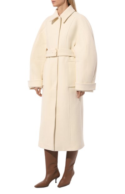 Шерстяное пальто JACQUEMUS, арт. 24H243C0068/1614, фото 3