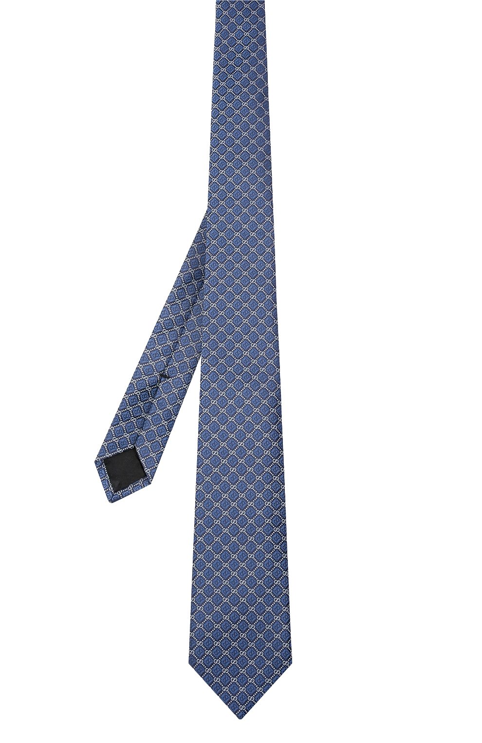 Шелковый галстук GUCCI синего цвета по цене 28800 руб., арт. 571800/4E002, фото 3 Шелковый галстук GUCCI, арт. 571800/4E002, фото 3