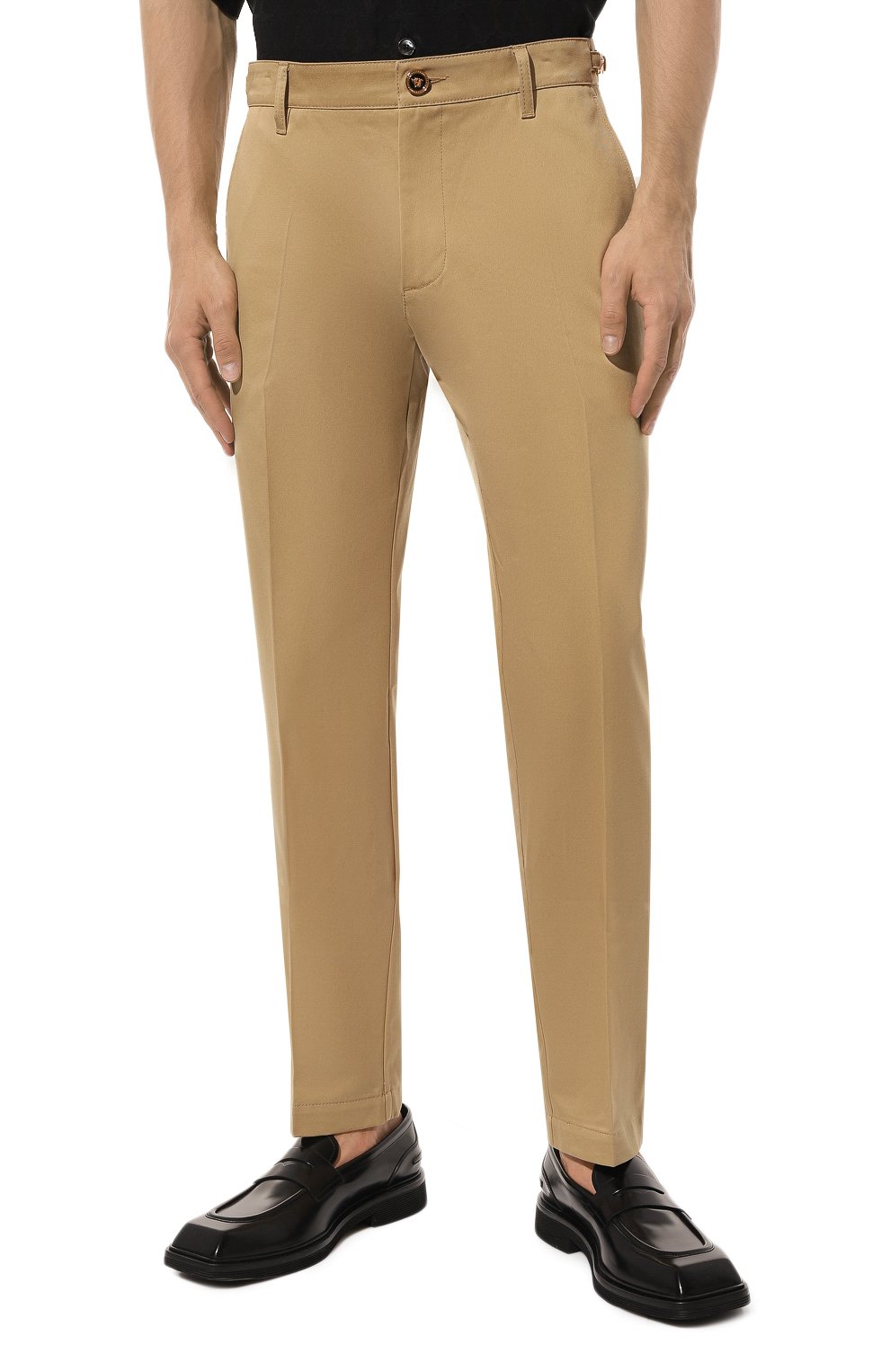 Хлопковые брюки VERSACE, арт. 1010583/1A01718, фото 3