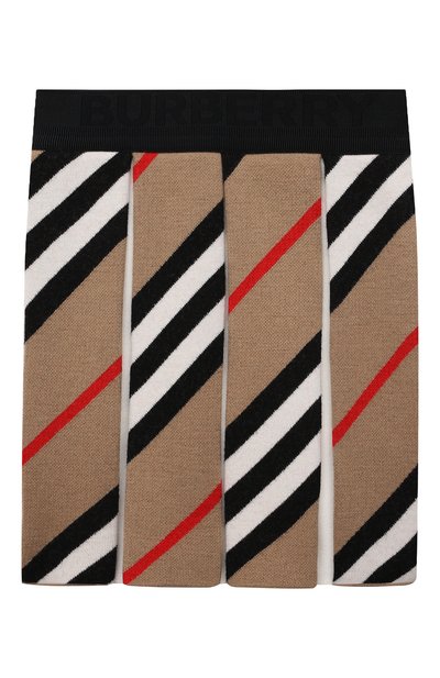 Шерстяная юбка BURBERRY бежевого цвета по цене 34050 руб., арт. 8040946, фото 1 Шерстяная юбка BURBERRY, арт. 8040946, фото 1