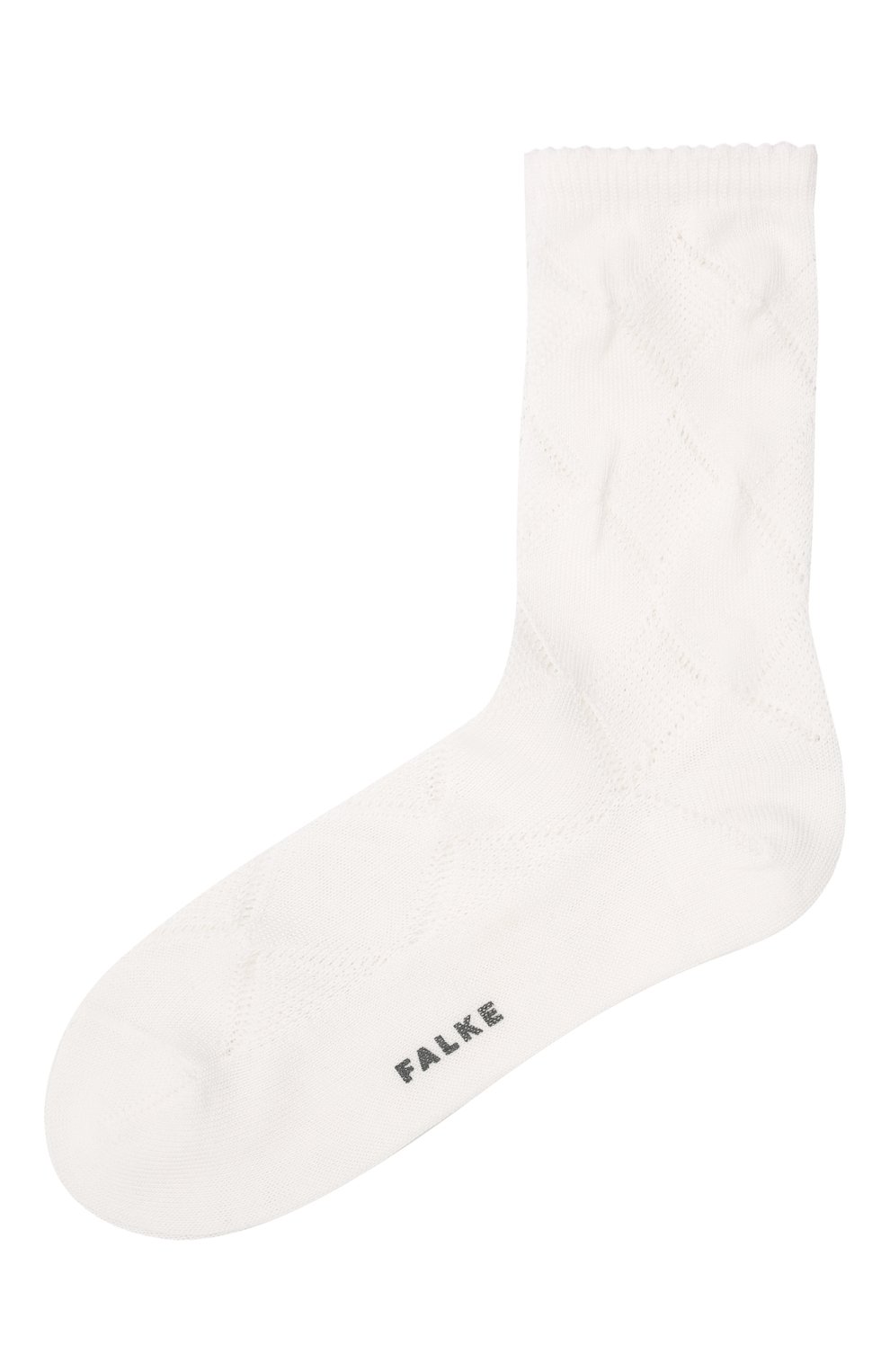Хлопковые носки FALKE белого цвета по цене 2860 руб., арт. 46407, фото 1 Хлопковые носки FALKE, арт. 46407, фото 1