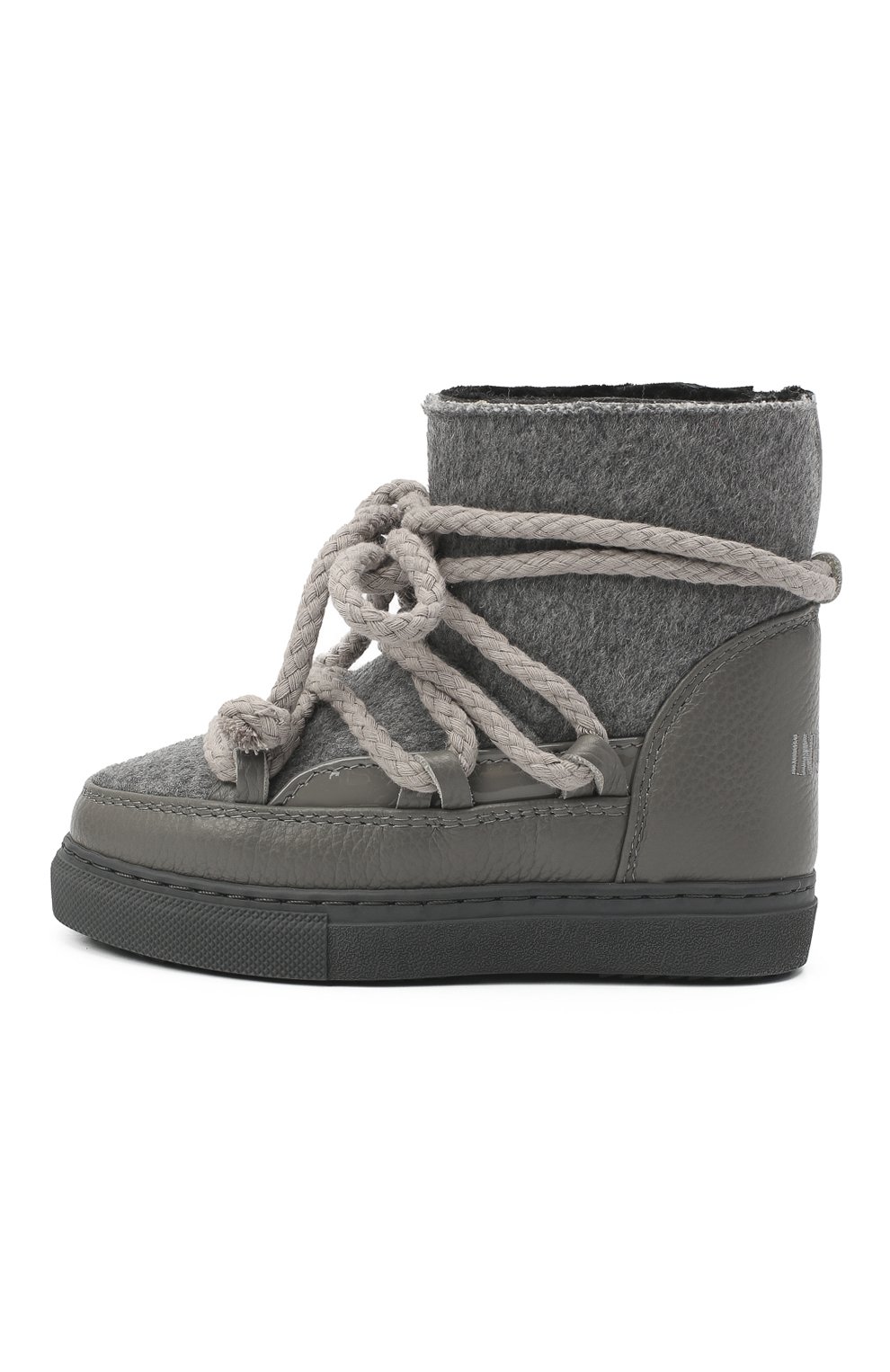 Замшевые сапоги с меховой отделкой INUIKII, арт. 60202-49/26-34, фото 2