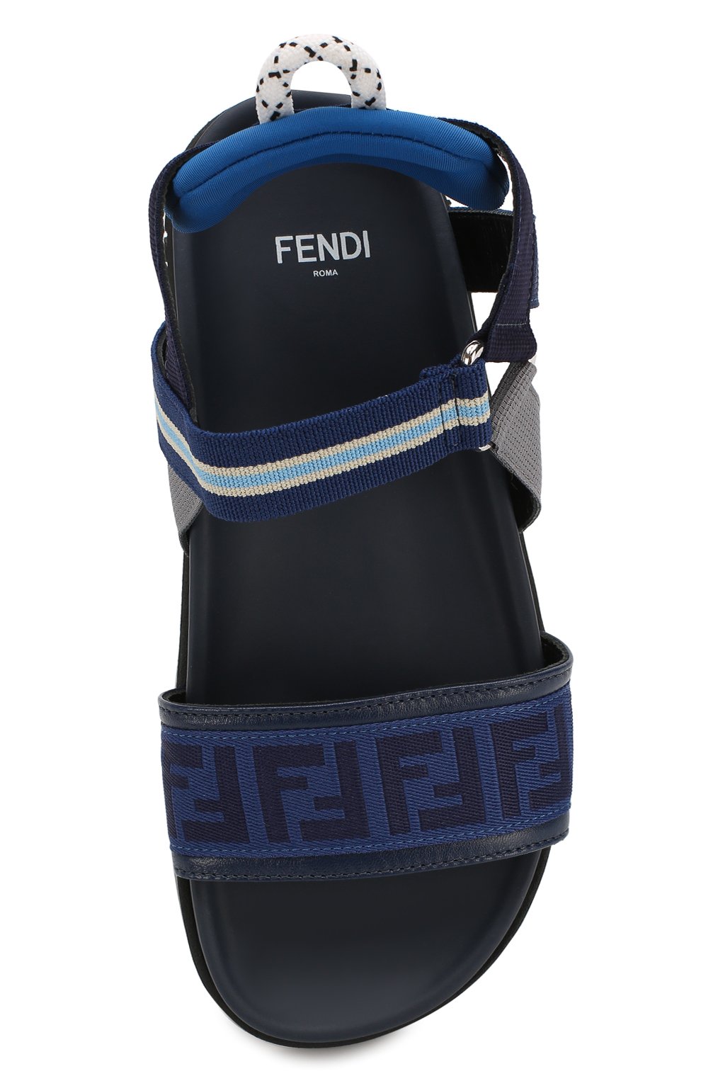Текстильные сандалии FENDI, арт. JMR315/AAE6/27-31, фото 4