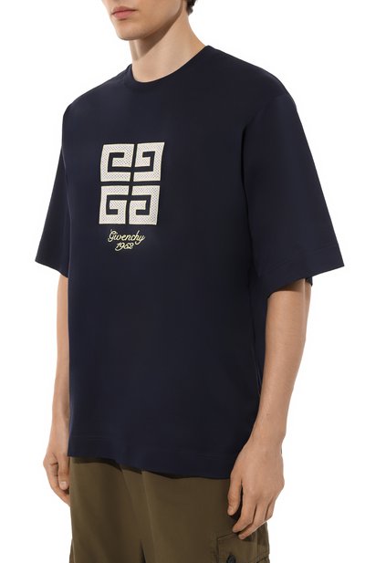 Хлопковая футболка GIVENCHY, арт. BM712H3YMV, фото 3