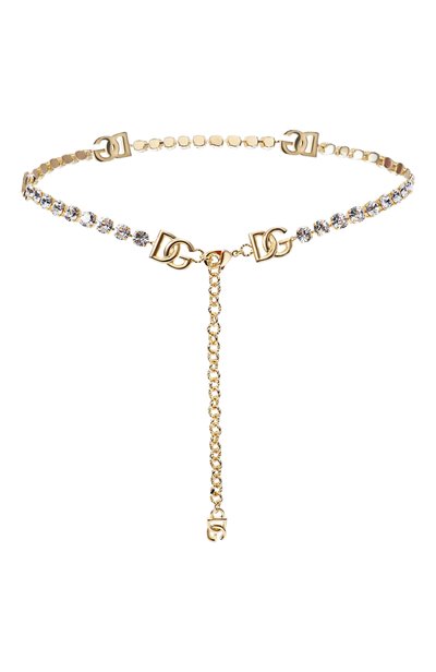 Пояс DOLCE & GABBANA золотого цвета по цене 241500 руб., арт. WL04S2/W1111, фото 3 Пояс DOLCE & GABBANA, арт. WL04S2/W1111, фото 3