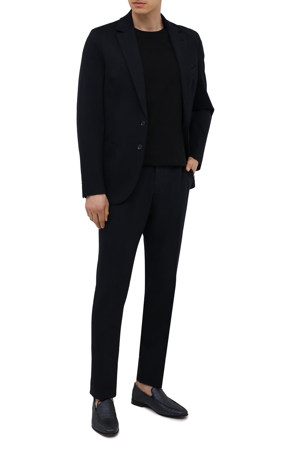 Лоферы из кожи крокодила ZILLI, арт. MDV-A038/003/CNIL, фото 2