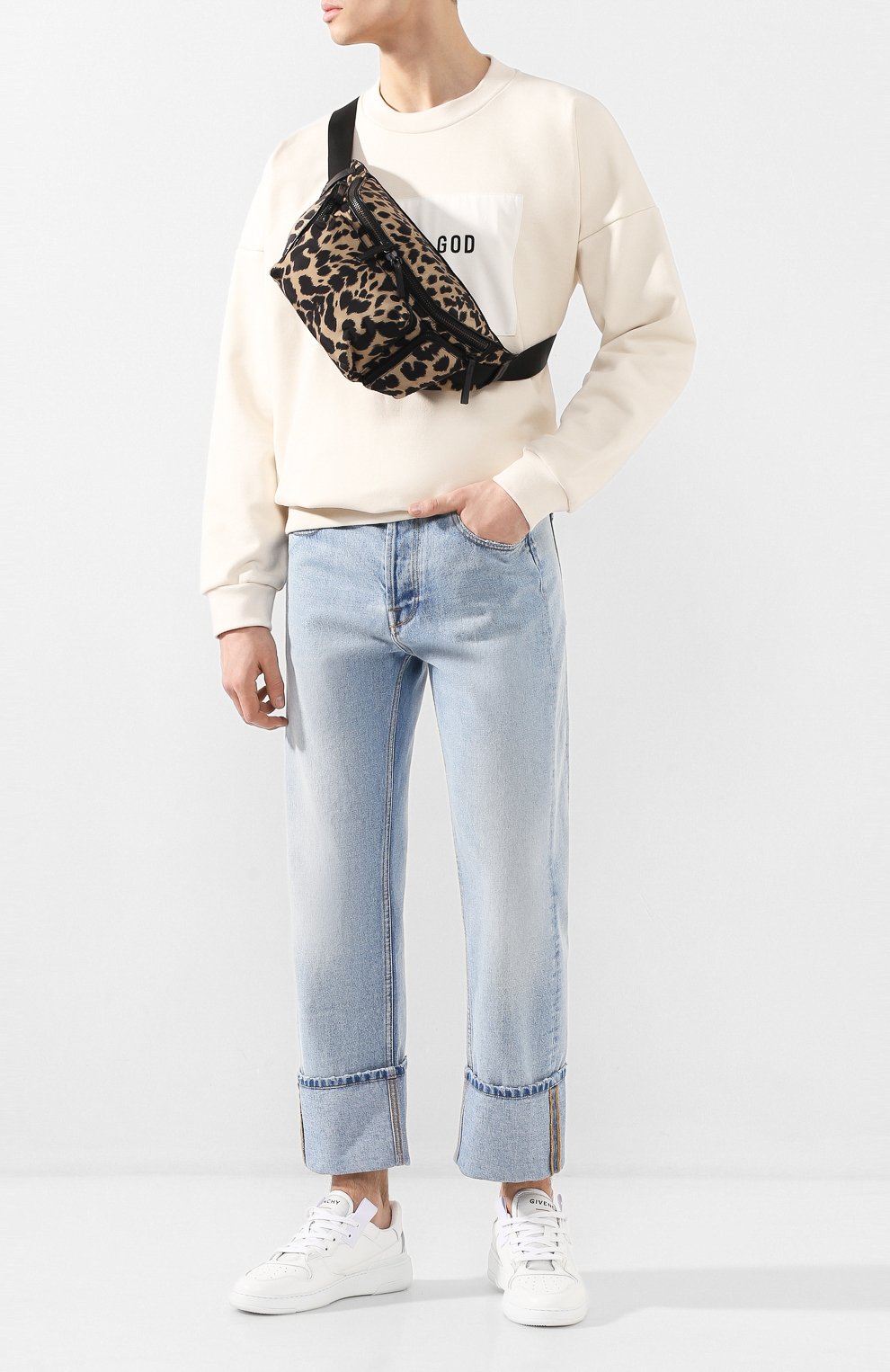 Текстильная поясная сумка DRIES VAN NOTEN, арт. 201-21510-752, фото 2