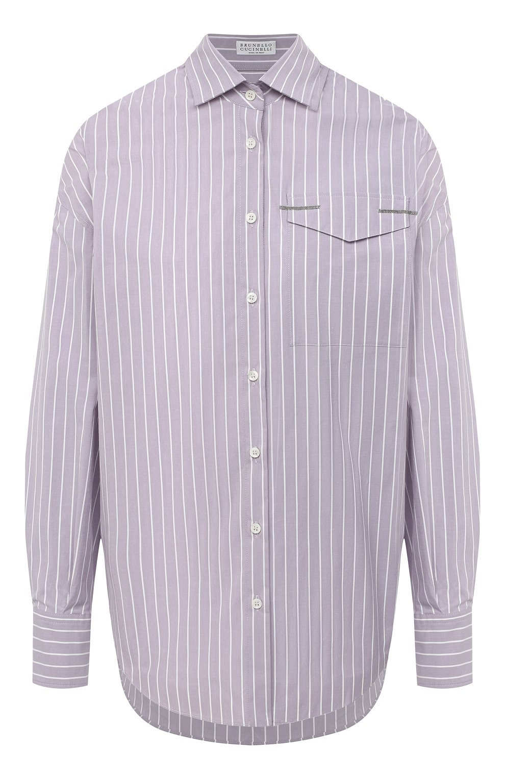 Хлопковая рубашка BRUNELLO CUCINELLI, арт. MP733MF116, фото 1
