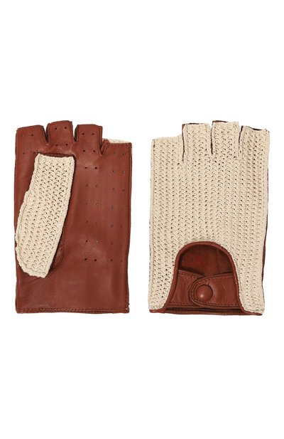 Кожаные перчатки KITON, арт. D57904K0915D, фото 2