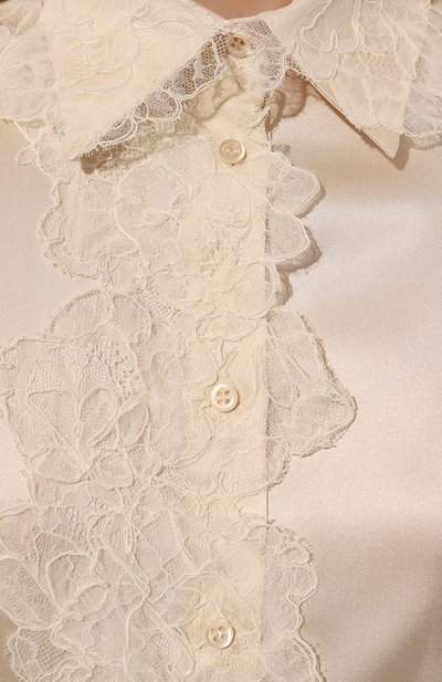 Шелковая блузка ERMANNO SCERVINO, арт. D454K606TBW, фото 5